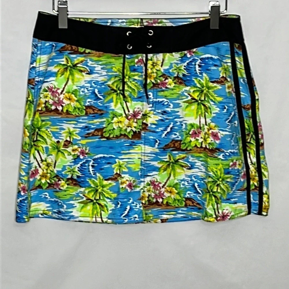 Catalina Ocean Gear Surf Skirt in Blue Wave - NEW - Size Medium